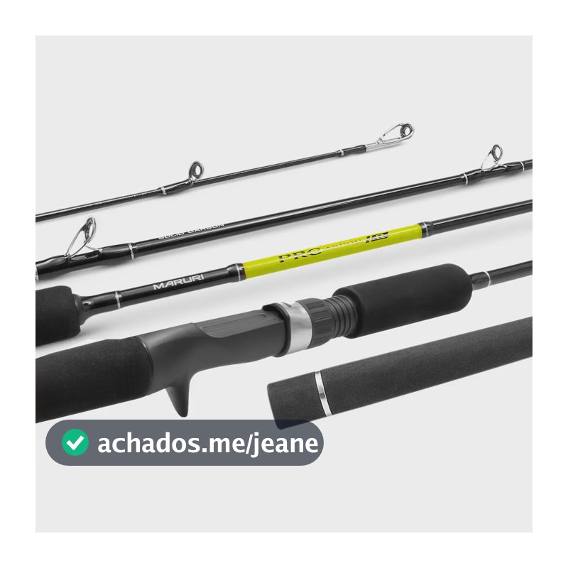 Vara Para Carretilha Pro Carbon R C-601m 1,83m 15-30lbs 1 Parte - Maruri
