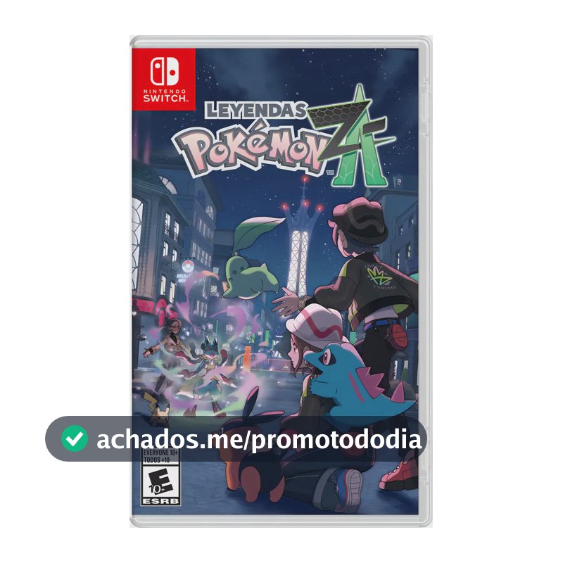 Pokemon Legends Z-a Switch Midia Fisica