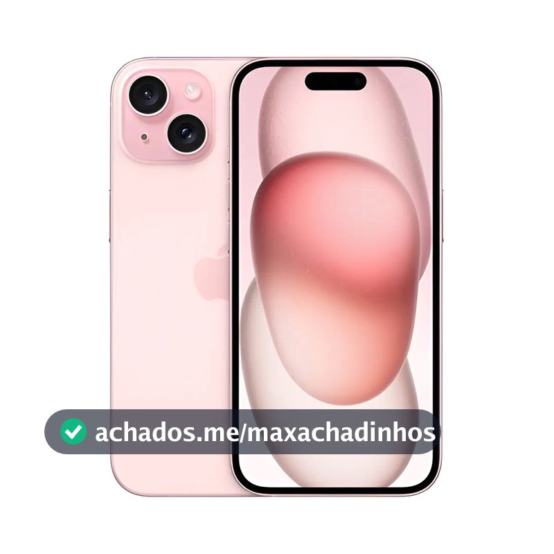 Apple iPhone 15 128 GB Cor rosa