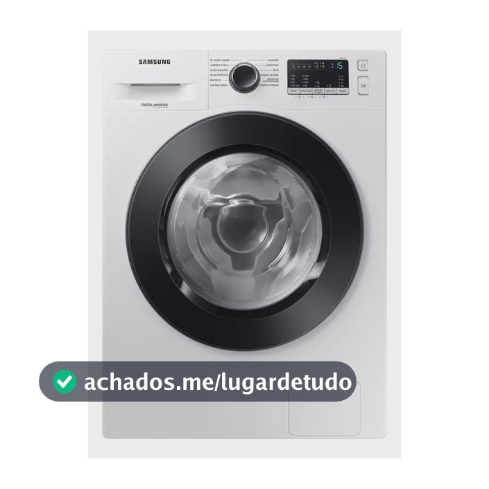 Lava E Seca Samsung Wd11m Com Digital Inverter Branca 11kg Cor Branco