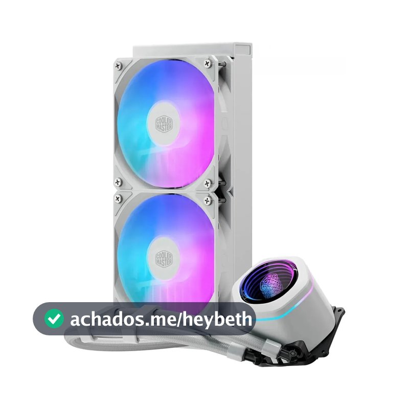 Water Cooler Masterliquid Core Nex 240mm Argb Cooler Master Branco