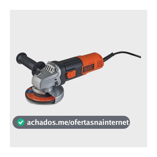Esmerilhadeira Angular 115mm Black Decker G720x  920w 220v