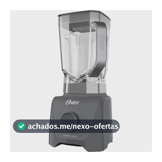 Liquidificador Oliq606 1100 Full 3,2l Cinza Oster