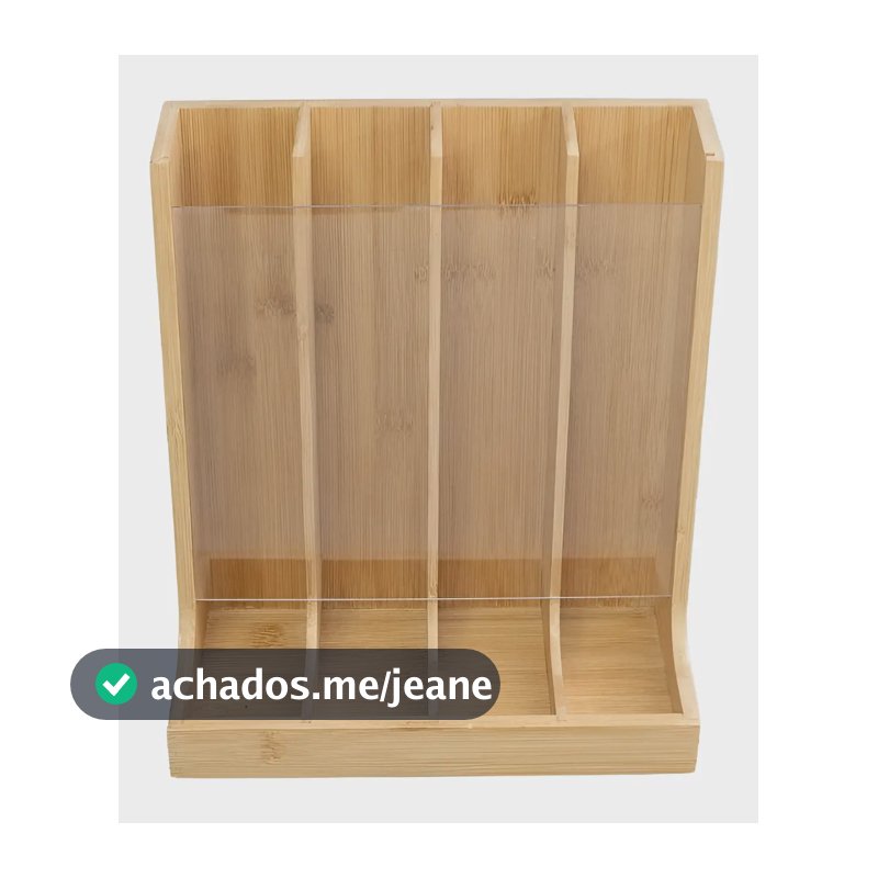 Porta Cápsulas Universal Vertical De Bambu - Oikos