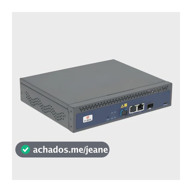 OLT GPON Fibra V-Sol V1600GS-F 1 Porta GPON Rack GBIC Integrado