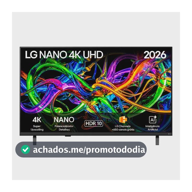 Smart Tv LG 43'' 4k Ultra Hd Nano Ai Webos 26 43un85