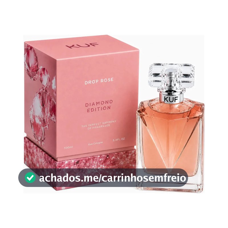 Perfume Kuf Rose Diamond Edition Feminino 100ml Importado