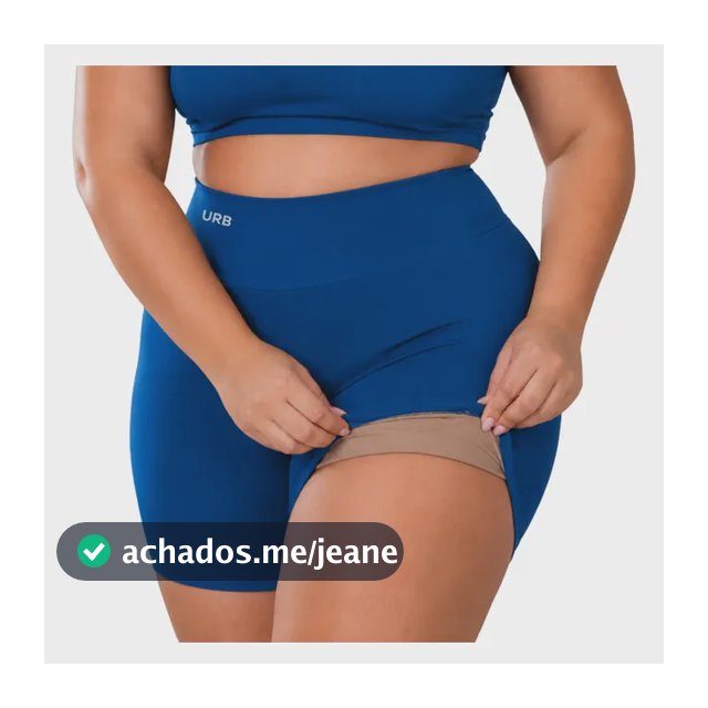 Shorts Legging Plus Size Meia Coxa Fitness Para Academia Urb