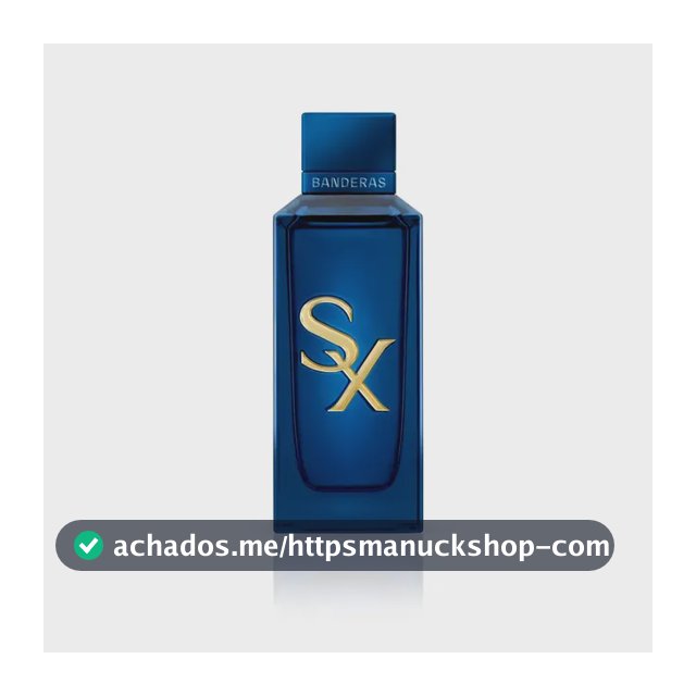 Perfume masculino Banderas Seduction X Eau de Parfum 100ml - Aromático - Longa duração - Projeção Marcante e acordes que reagem com o calor do seu corpo