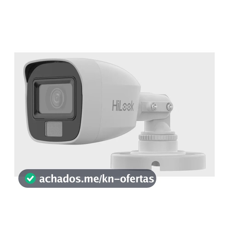Câmera Bullet Thc-b127-lpc Fixa Luz Dupla 2mp Hikvision