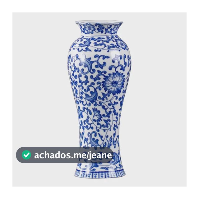 Vaso Cerâmico Alto Para Arranjos De Flores Decorativos Lz