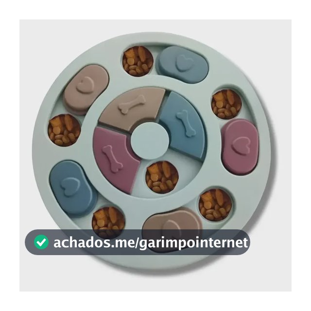 Brinquedo Comedouro Lento Interativo Puzzle P/ Cachorro Pet