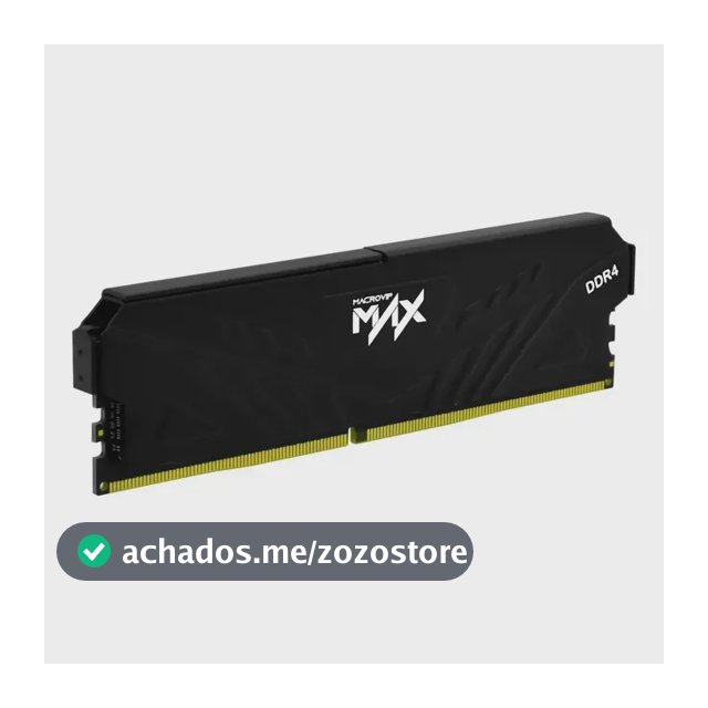 Macrovip MVX32N16/8 Max Memória RAM DDR4 8GB 3200MHz CL16 Alto Desempenho para Desktop