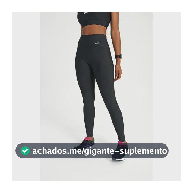 Legging Feminina Fitness Darkness Preta