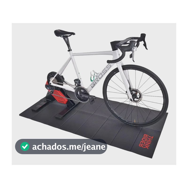 Tapete Para Rolo De Treino Anti Impacto E Ruído Thinkrider