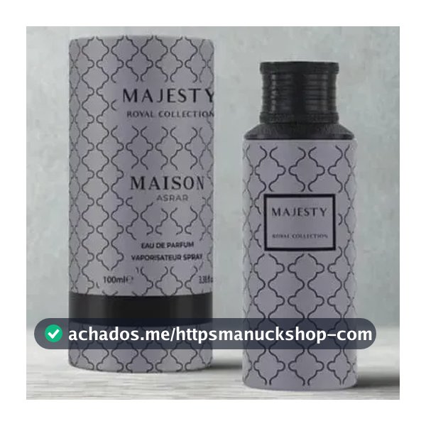 Perfume Árabe Maison Asrar Majesty 100ml Edp