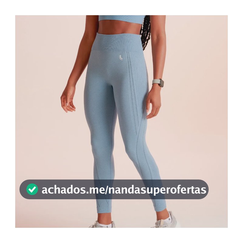 Calça Legging Max Feminina Adulto Lupo Sport Azul Esverdeado 52 - 54
