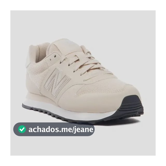 Tênis New Balance 500v2 Feminino Bege Casual Trabalho Bege Liso 38,0 Br