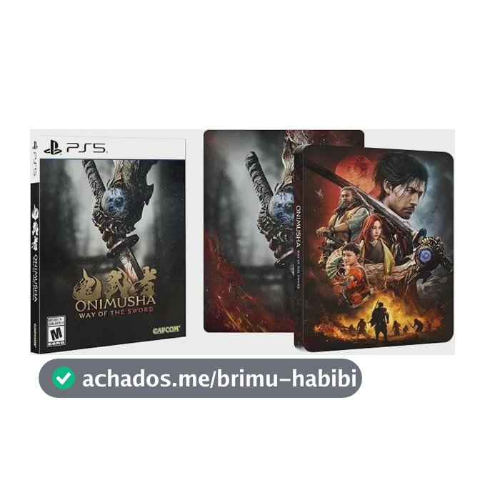 Onimusha Way Of The Sword Steelbook Edition Playstation 5