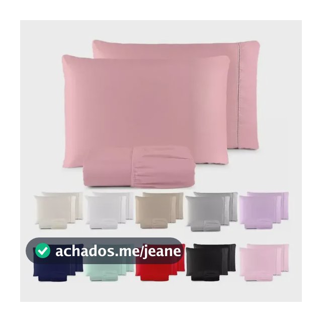 Jogo De Lençol Casal Padrão 3 Pçs 400 Fios C/ Elástico Hotel Rose