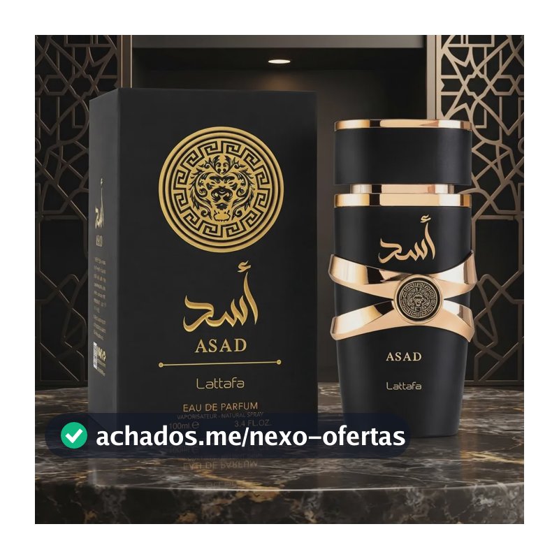 Perfume Árabe Lattafa Eau De Parfum 30ml - Linha Yara/asad