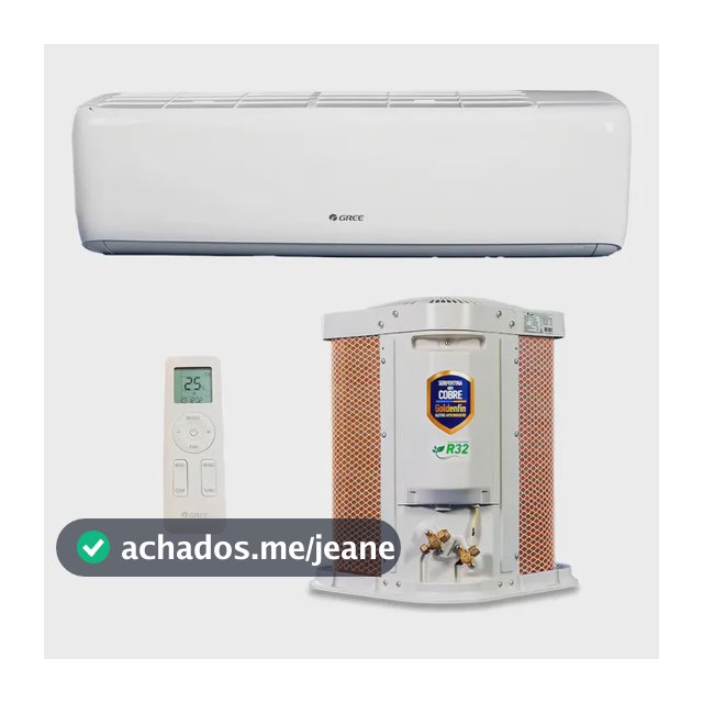 Ar Condicionado Split Hi Wall Inverter R-32 G-top Auto Gree 18.000 BTUs Frio Monofásico