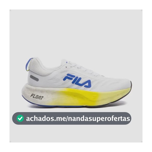 Tênis Fila Float Maxxi 2 Corrida Amortecimento Branco 40 Br