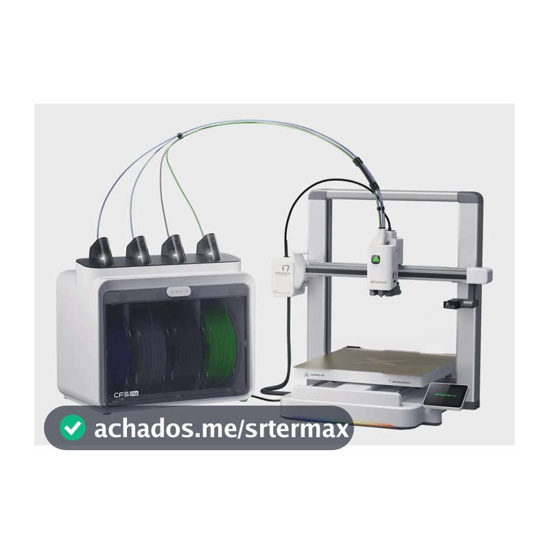 Impressora 3D multicolorida Creality Sparkx I7 Combo com Cfs