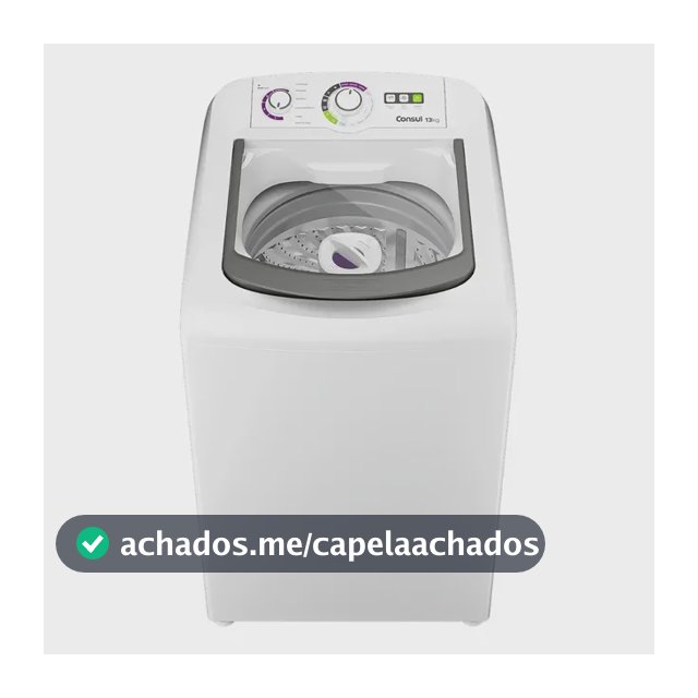 Máquina de Lavar Consul 13Kg Branca Ciclo Edredom - CWH13AB