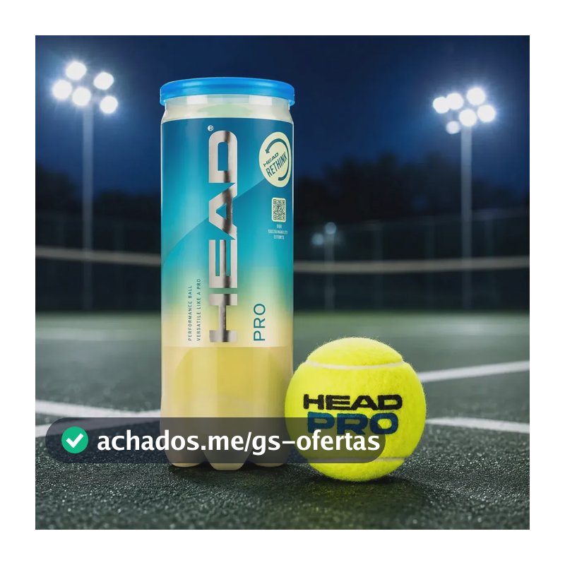 Bola de Tênis Head Pro 03 Bolas
