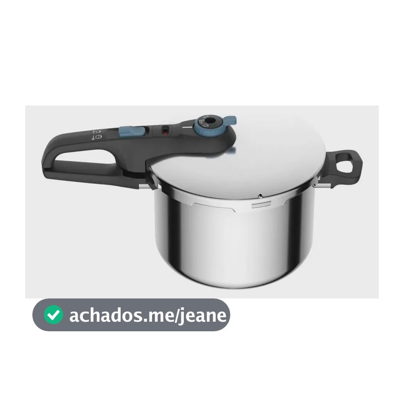 Panela De Pressão Inox Trendy 6 Litros Rochedo Inox