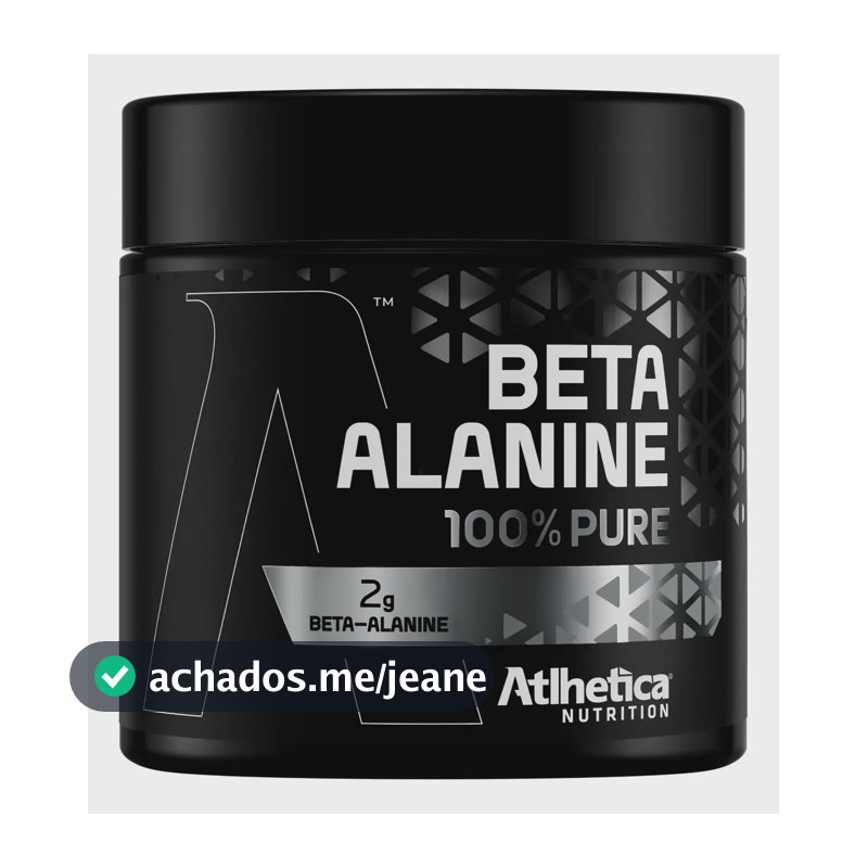 Beta Alanina Atlhetica Nutrition em Pó Sem Sabor 200g