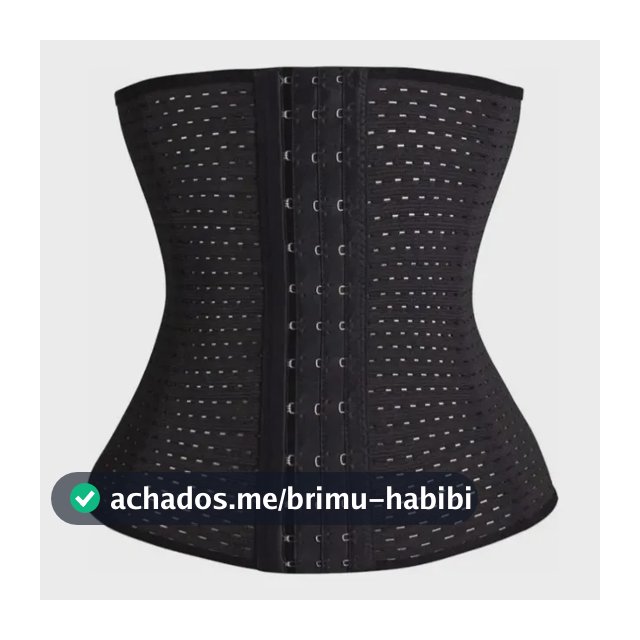 Cinta Modeladora Redutor Afina Cintura Unissex Elastique