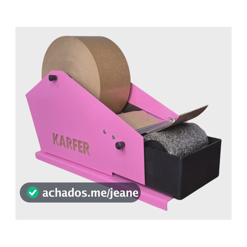 Maquina Aplicadora De Fita Gomada Aparelho Aplicador Suporte Rosa