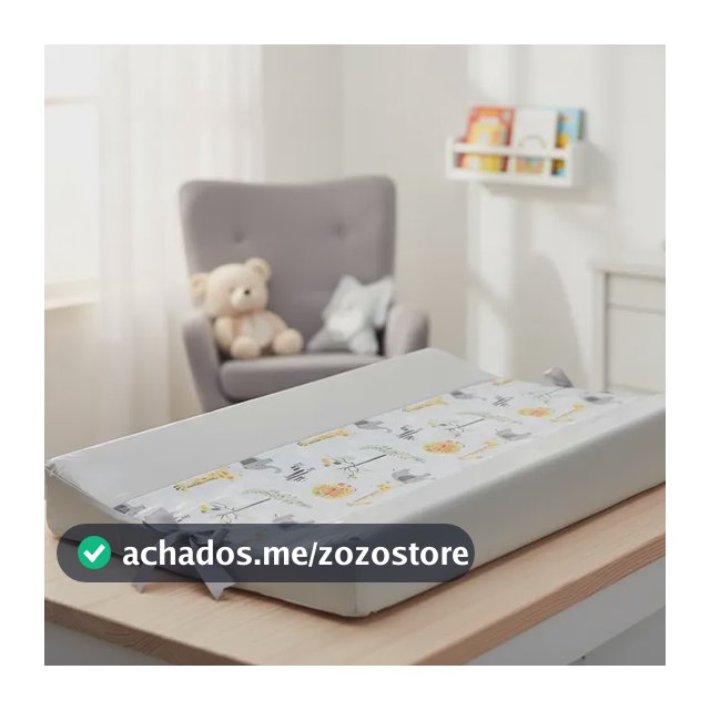 Trocador Cômoda Americano Anatômico Luxo Para Bebe