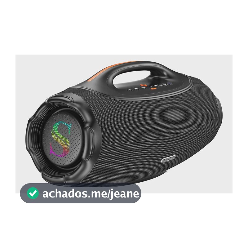 Caixa De Som Bluetooth6.0  Sabala Dr500 500w81000mah Boombox Preto 127/220v