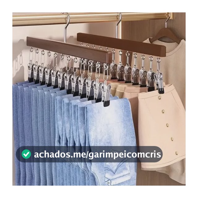 Cabide Organizador Para Guarda Roupa 1 Peça