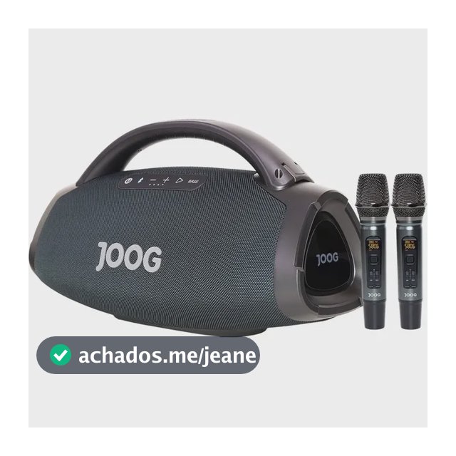 Caixa De Som Joog One Hifi Blutooth Preto