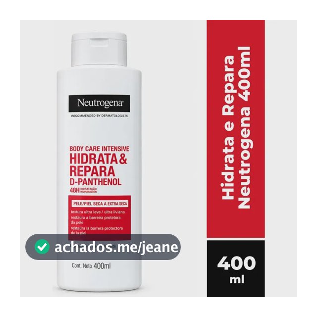 Hidratante Corporal Neutrogena Hidrata & Repara 400ml
