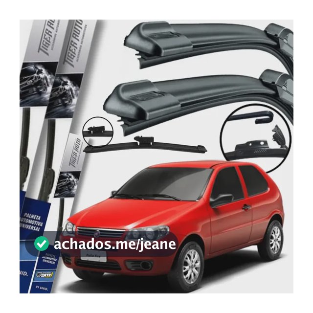 Kit 3 Limpador De Parabrisa Palheta Silicone Jogo Diant Tras