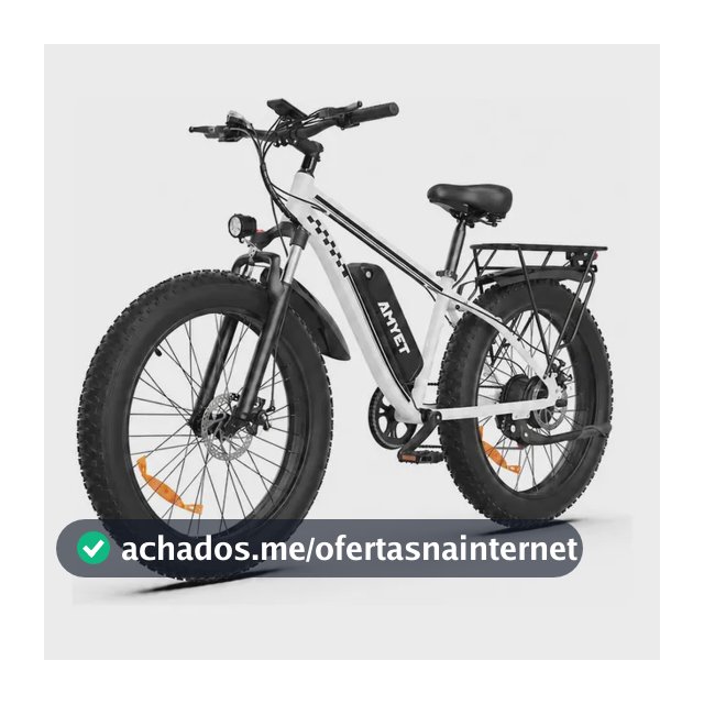 Bicicleta Elétrica  Eb26 1000w 48v 15ah Aro 26 Fat Tire