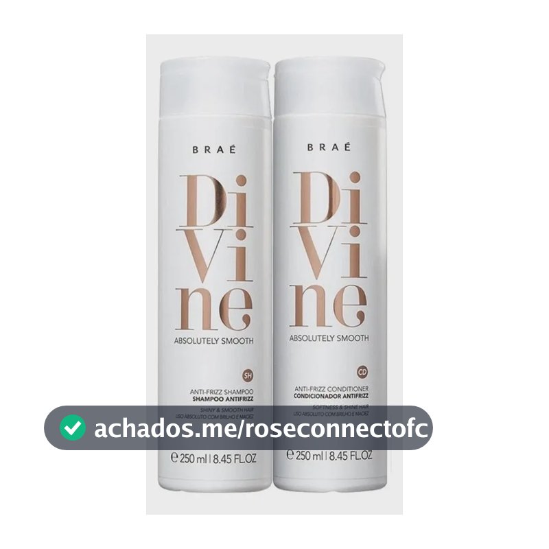 Brae Kit Divine Shampoo 250ml + Condicionador 250ml