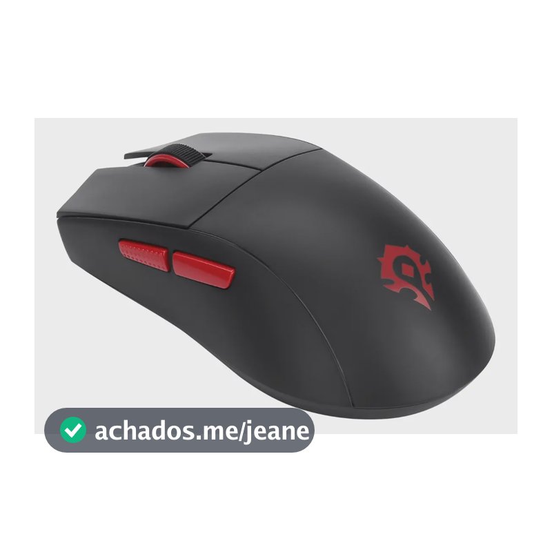 Mouse Gamer Redragon World Of Warcraft Horda Pmw3395 Preto