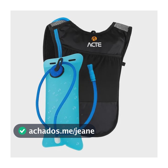 Mochila Bolsa Hidratação Refil Incluso 2l C41 Acte Sports