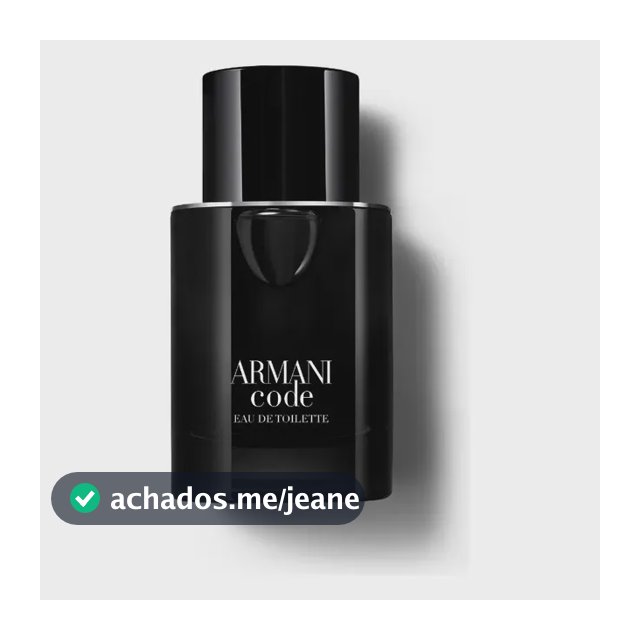 Armani Beauty Perfume Masculino Armani Code Eau de Toilette, Refilável 50ml