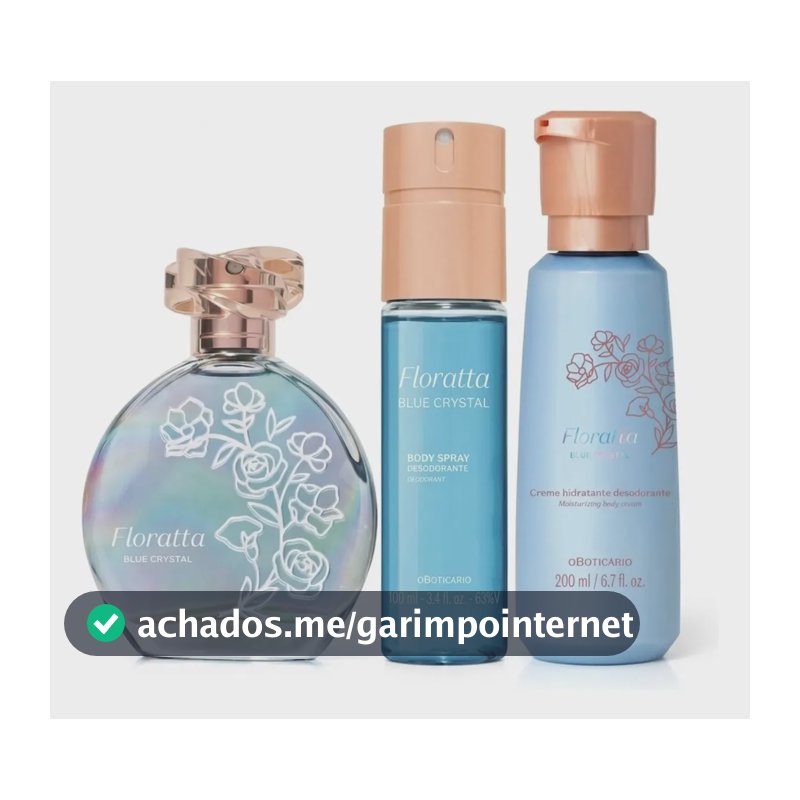 Floratta Blue Crystal (3 Itens)