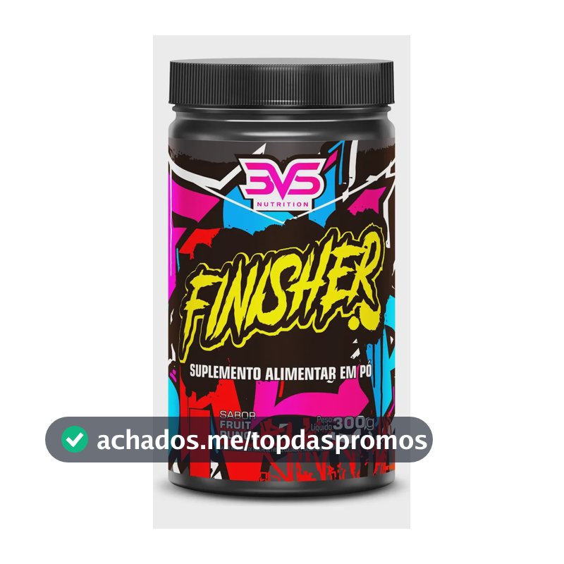 Pós Treino / Intra Treino Finisher 300g - Sabor: Fruit Punch - Fórmula Exclusiva Com 7 Ingredientes Que Auxiliam Na Recuperação Pós Treino Amino Energy