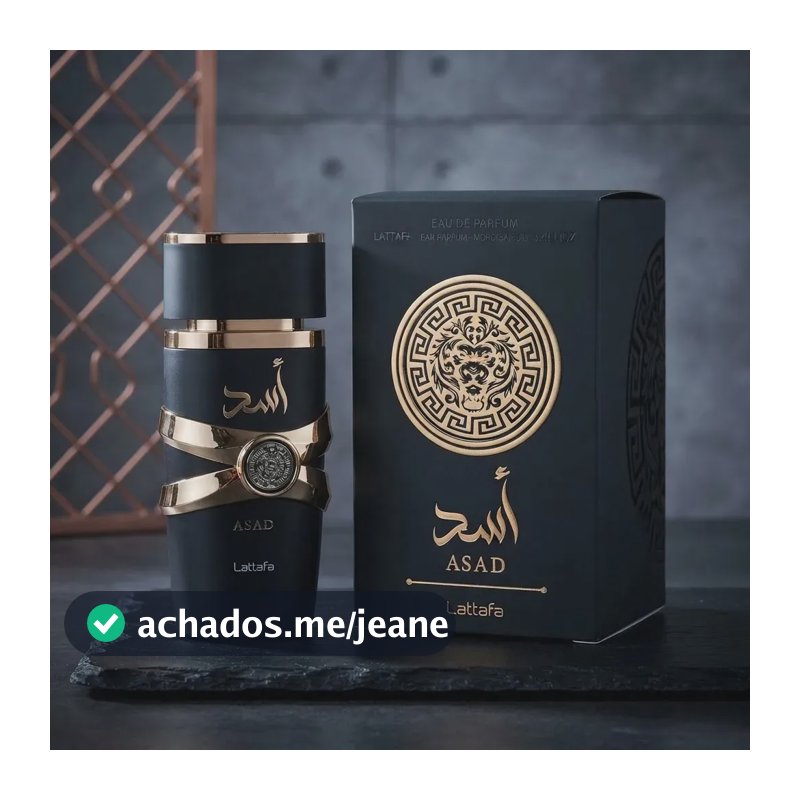 Perfume Árabe Lattafa asad Eau De Parfum Masculino 100ml original