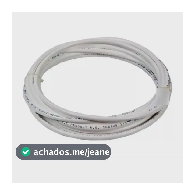 Mangueira De 1/4 Para Filtros Purificadores De Água - 2 Mts