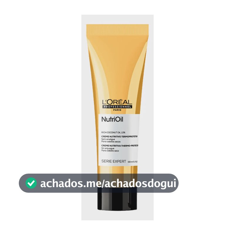 Nutrioil Creme Nutritivo Termoprotetor Leave-In 150ml - Série Expert | L'oréal Professionnel